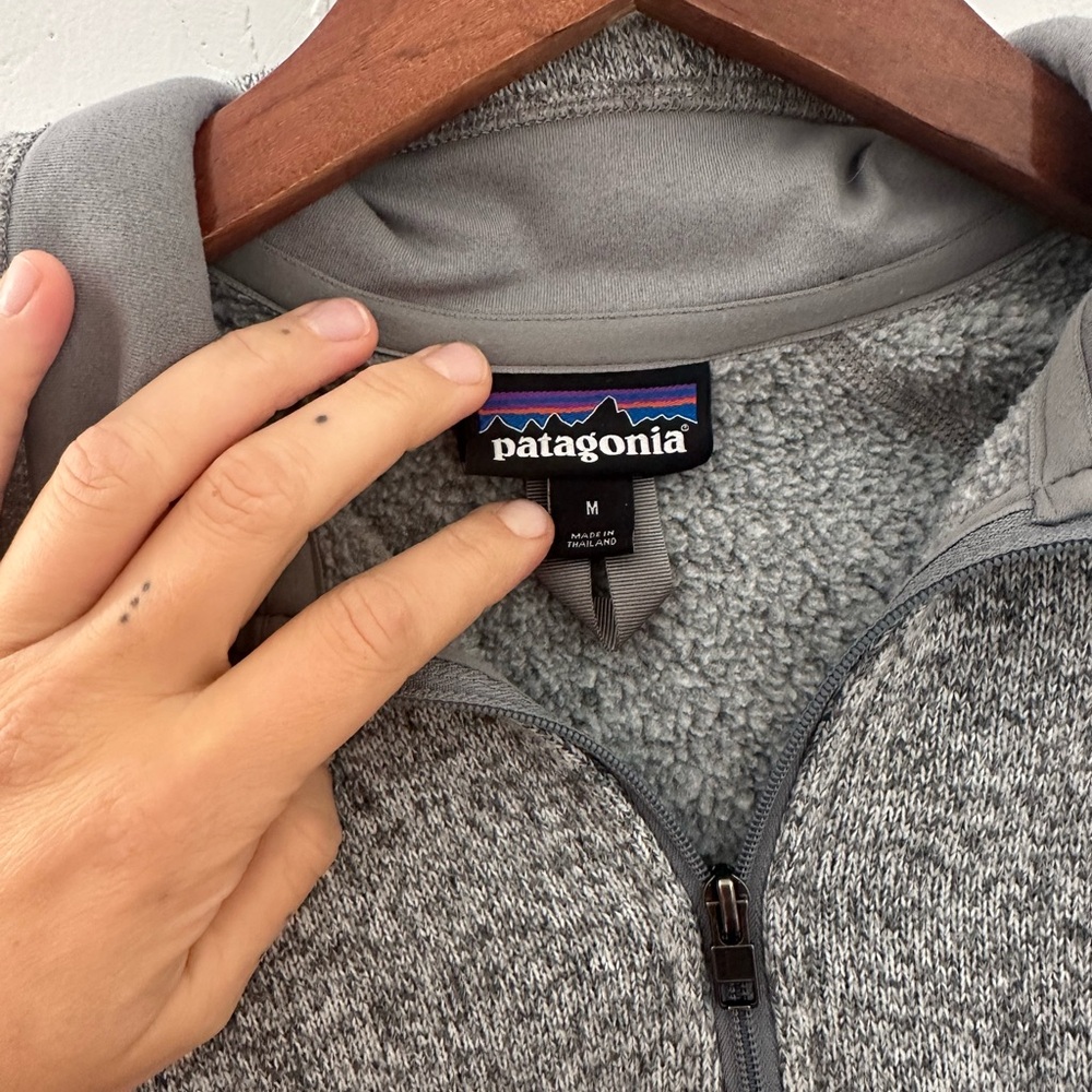 Women's Patagonia Better Sweater in Birch White size Medium